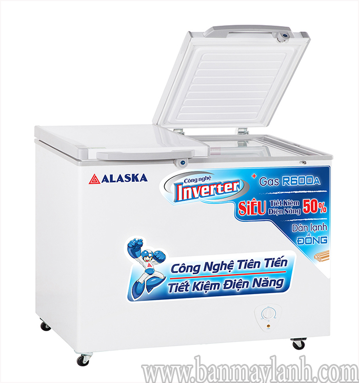 Tủ đông Alaska inverter 2 ngăn 450 lít FCA-4600CI 1 Tủ đông Alaska inverter 2 ngăn 450 lít FCA-4600CI