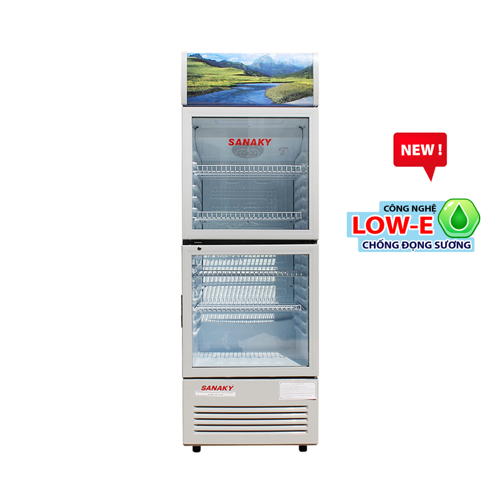 Tủ mát Sanaky 2 cánh 200 lít VH-218WL 1 Tủ mát Sanaky 2 cánh 200 lít VH-218WL