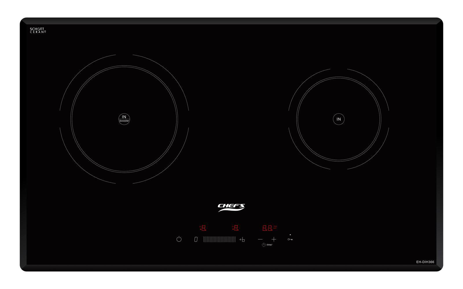 Bếp điện từ Chef's EHDIH366 (EH-DIH366) - Bếp đôi